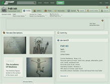 Tablet Screenshot of p4r14h.deviantart.com