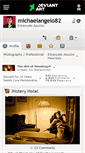 Mobile Screenshot of michaelangelo82.deviantart.com