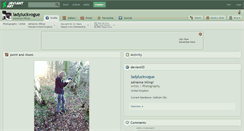 Desktop Screenshot of ladyluckvogue.deviantart.com