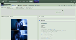 Desktop Screenshot of missmarieh.deviantart.com