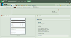 Desktop Screenshot of jetfish.deviantart.com