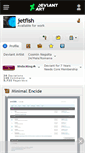 Mobile Screenshot of jetfish.deviantart.com