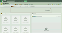 Desktop Screenshot of gts-fan-man.deviantart.com