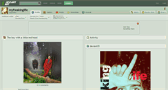 Desktop Screenshot of myfreakinglife.deviantart.com