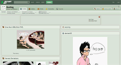 Desktop Screenshot of bootleg.deviantart.com