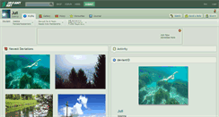 Desktop Screenshot of juii.deviantart.com
