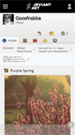 Mobile Screenshot of goosfrabba.deviantart.com