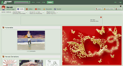 Desktop Screenshot of neveir.deviantart.com