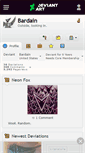 Mobile Screenshot of bardain.deviantart.com