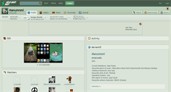 Desktop Screenshot of manumnml.deviantart.com