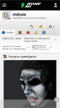 Mobile Screenshot of imitosis.deviantart.com