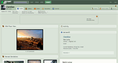 Desktop Screenshot of ciemdan.deviantart.com
