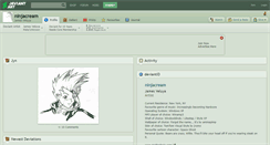 Desktop Screenshot of ninjacream.deviantart.com