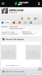 Mobile Screenshot of jubia-loxar.deviantart.com