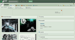 Desktop Screenshot of isabelaa.deviantart.com