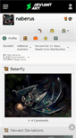Mobile Screenshot of naberus.deviantart.com
