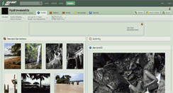 Desktop Screenshot of hydrowaseshix.deviantart.com