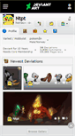 Mobile Screenshot of ntpt.deviantart.com