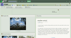 Desktop Screenshot of ninjagal.deviantart.com
