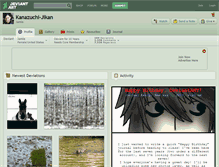 Tablet Screenshot of kanazuchi-jikan.deviantart.com