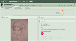 Desktop Screenshot of princess-elyon.deviantart.com