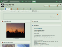 Tablet Screenshot of duncant20196.deviantart.com