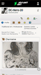 Mobile Screenshot of dc-hero-20.deviantart.com