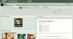 Desktop Screenshot of cacti.deviantart.com