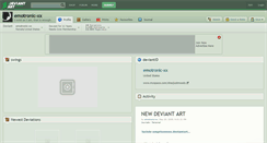 Desktop Screenshot of emotronic-xx.deviantart.com