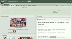 Desktop Screenshot of nami-da.deviantart.com