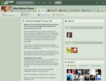 Tablet Screenshot of nina-dobrev-fans.deviantart.com