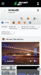 Mobile Screenshot of brokodil.deviantart.com