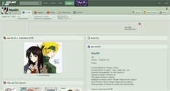 Desktop Screenshot of misadn.deviantart.com