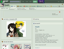 Tablet Screenshot of misadn.deviantart.com