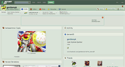 Desktop Screenshot of gentlemyk.deviantart.com