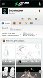 Mobile Screenshot of inthewake.deviantart.com