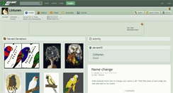 Desktop Screenshot of lintunen.deviantart.com