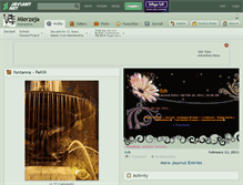 Tablet Screenshot of mierzeja.deviantart.com
