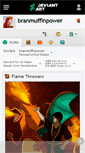 Mobile Screenshot of branmuffinpower.deviantart.com