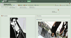 Desktop Screenshot of demann6654.deviantart.com