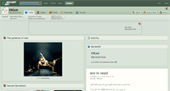 Desktop Screenshot of eream.deviantart.com