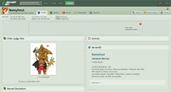 Desktop Screenshot of bunnysmut.deviantart.com