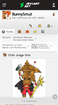 Mobile Screenshot of bunnysmut.deviantart.com