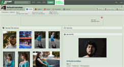 Desktop Screenshot of mrmushroomman.deviantart.com