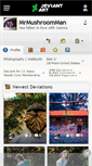 Mobile Screenshot of mrmushroomman.deviantart.com