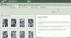 Desktop Screenshot of kytri.deviantart.com