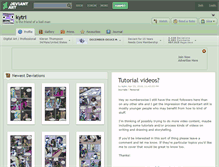 Tablet Screenshot of kytri.deviantart.com