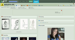 Desktop Screenshot of angeldevil-gise.deviantart.com