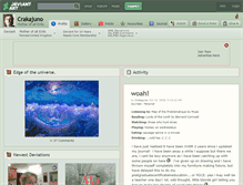 Tablet Screenshot of crakajuno.deviantart.com