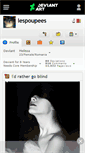 Mobile Screenshot of lespoupees.deviantart.com